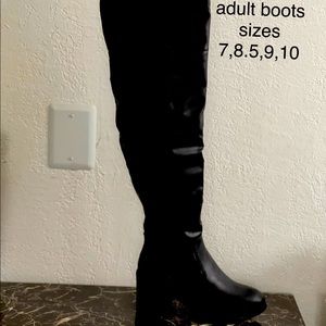 New knee high boots